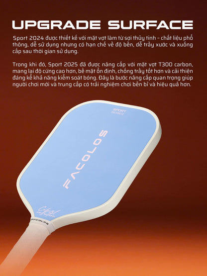 Pickleball racket Facolos Sport Series 2025 Edition