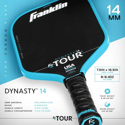Pickleball racket Franklin FS Tour Dynasty 14