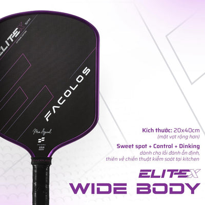 Facolos Elite X Signature Pickleball Racket - Malaysia Edition
