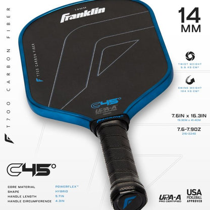 Pickleball racket Franklin C45°