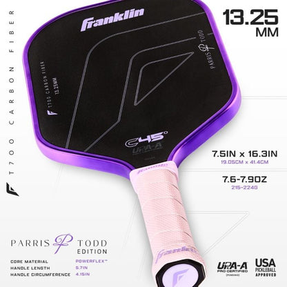 Franklin C45° Parris Todd Edition Pickleball Racket