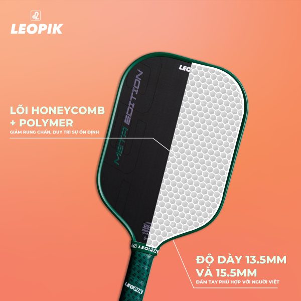 Vợt Pickleball Leopik Meta Control Edition