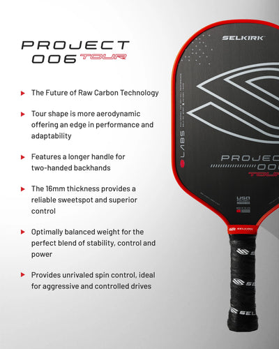 Selkirk LABS Project 006 Pickleball Paddle