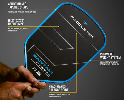Pickleball racket Paddletek Bantam GTO-C
