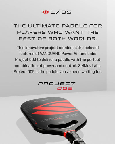 Selkirk LABS Project 005 Pickleball Paddle