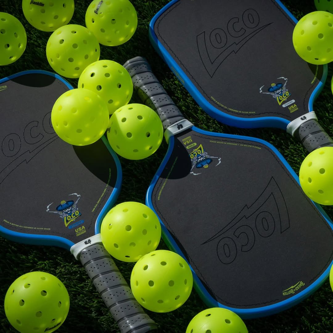 Vợt Pickleball Bread & Butter Loco - Hybrid | Blue Edition