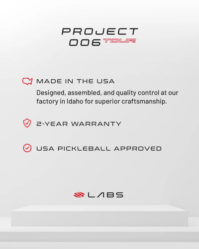 Selkirk LABS Project 006 Pickleball Paddle