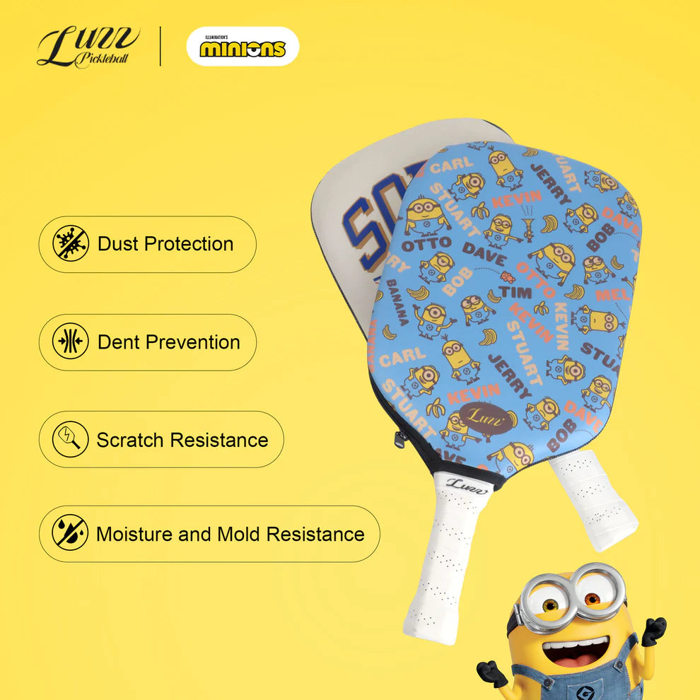 Bao bảo vệ mặt vợt Luzz Pickleball x Minions Limited Edition (Chính hãng)