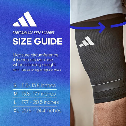 Băng hỗ trợ đầu gối Adidas Performance Knee Support