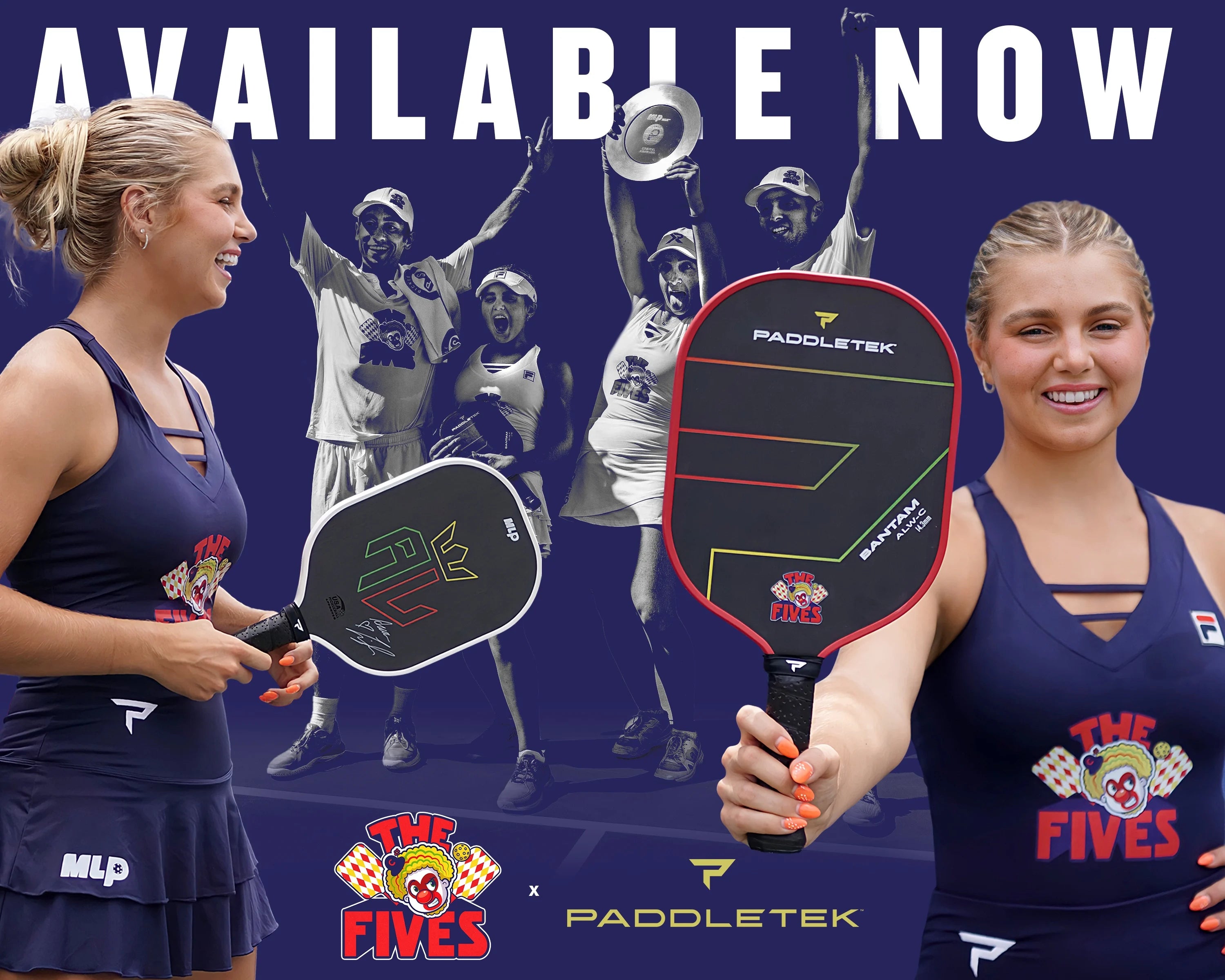 Paddletek Bantam ALW-C MLP New Jersey 5s Limited Edition Pickleball Racket