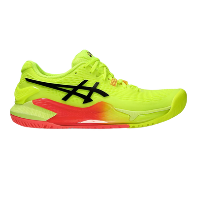 Pickleball Gel Shoes - Resolution 9 Safety Yellow / Black (Unisex)