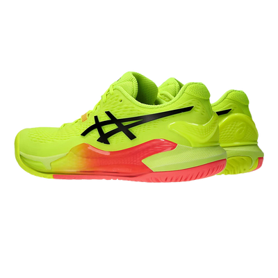 Pickleball Gel Shoes - Resolution 9 Safety Yellow / Black (Unisex)