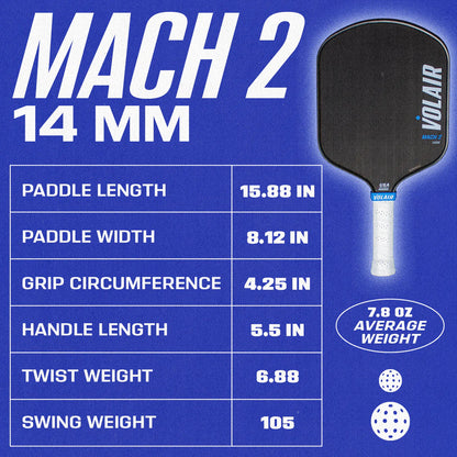 Volair Mach 2 Pickleball racket