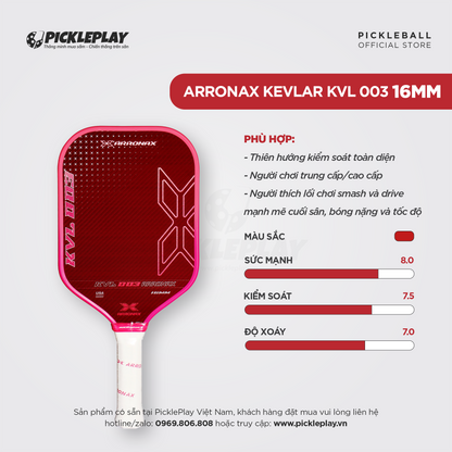 Pickleball racket Arronax Kevlar KVL 003