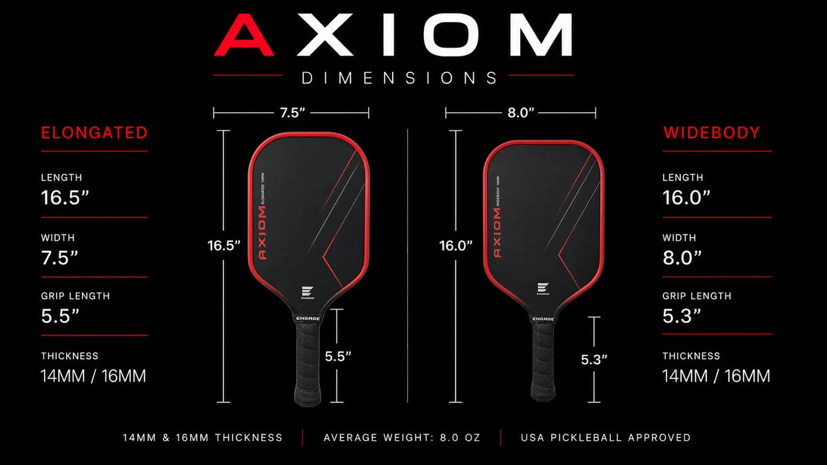 Vợt Pickleball Engage Alpha Pro The Axiom