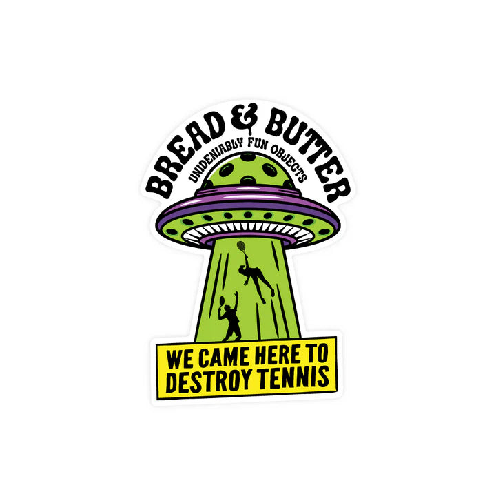 Bread & Butter Pickleball Sticker