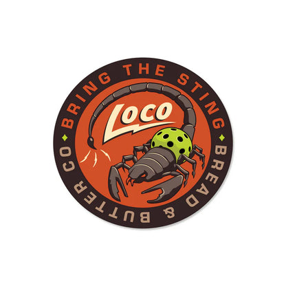 Bread & Butter Pickleball Sticker