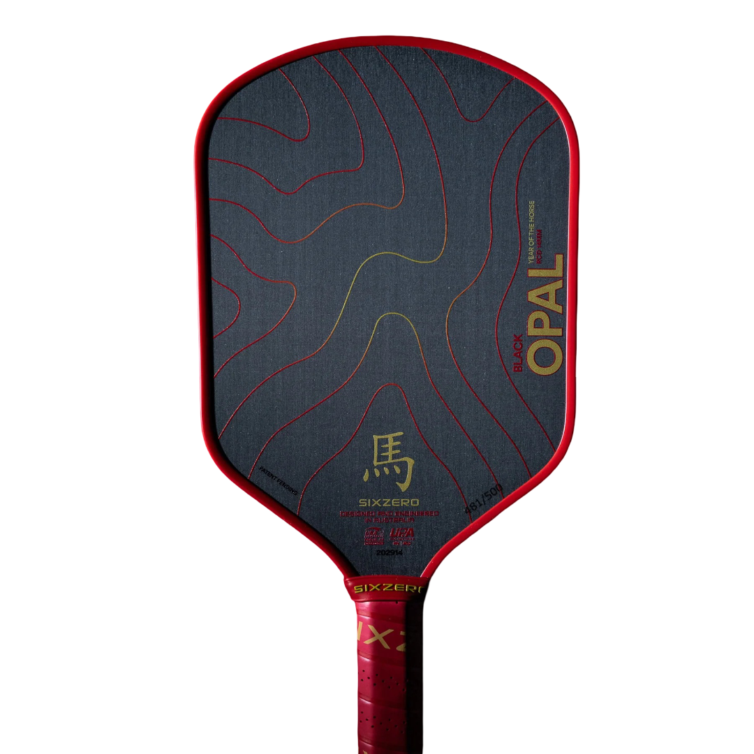 Vợt Pickleball Six Zero Black Opal - Phiên bản Ngựa 2026
