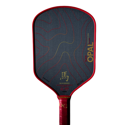 Vợt Pickleball Six Zero Black Opal - Phiên bản Ngựa 2026