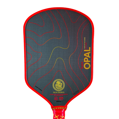 Six Zero Black Opal Pickleball Paddle - 2026 Stallion Edition
