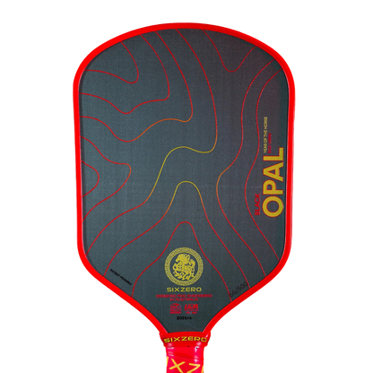 Vợt Pickleball Six Zero Black Opal - Phiên bản Ngựa 2026