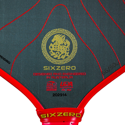 Vợt Pickleball Six Zero Black Opal - Phiên bản Ngựa 2026