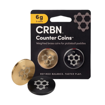CRBN Pickleball Counter Coins Weighted Lead Tape