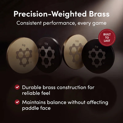 CRBN Pickleball Counter Coins Weighted Lead Tape