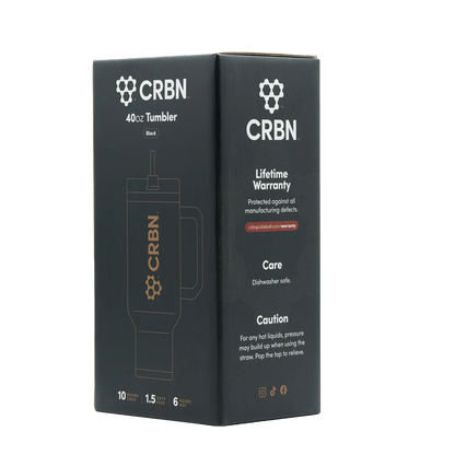 CRBN Tumbler Water Bottle (40oz)