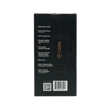 CRBN Tumbler Water Bottle (40oz)