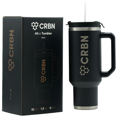 CRBN Tumbler Water Bottle (40oz)