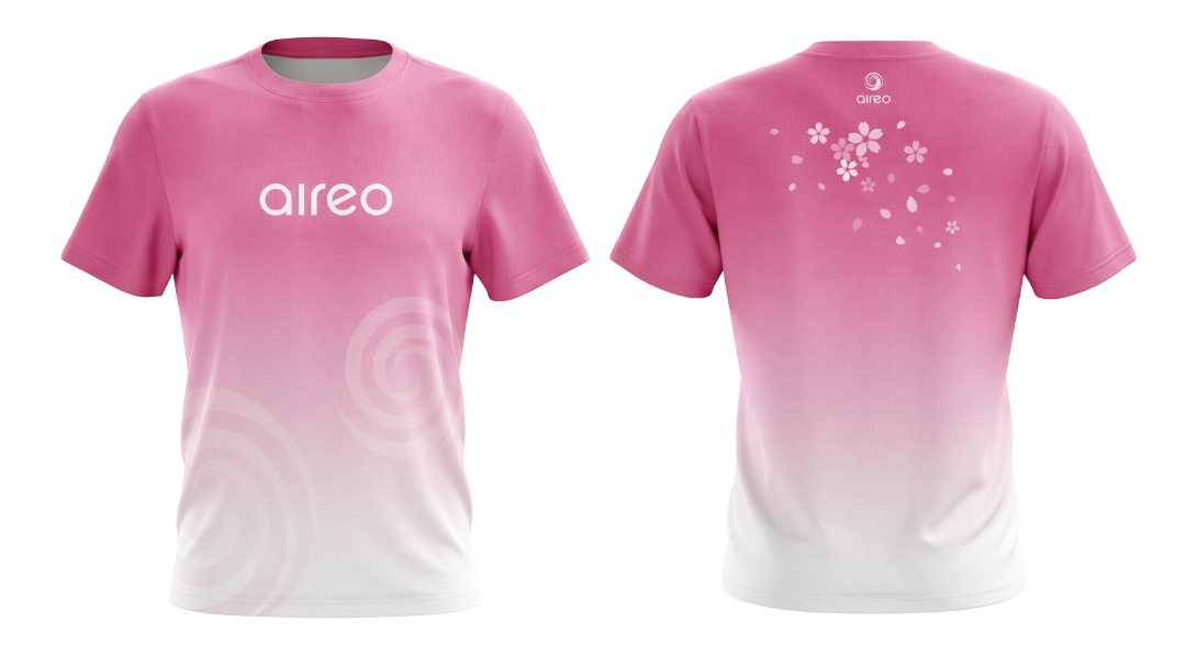 Aireo Sports Cherry Blossom Performance Pickleball T-Shirt