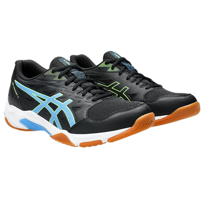 Asics Gel Pickleball Shoes - Rocket 11 Black / Waterscape (For Men)