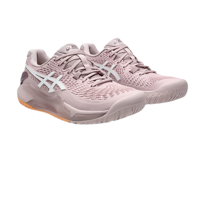 Pickleball Gel-Resolution 9 Watershed Rose / White Shoes (Women)