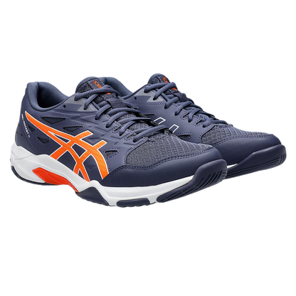 Giày Pickleball Asics Gel - Rocket 11  Indigo Fog / Nova Orange (Cho Nam)