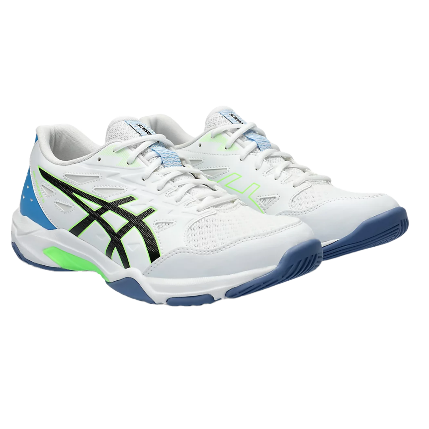 Giày Pickleball Asics Gel - Rocket 11 White / Lime Burst (Cho Nam)
