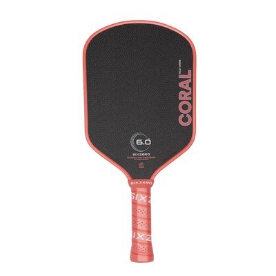 Six Zero Coral Pickleball Paddle