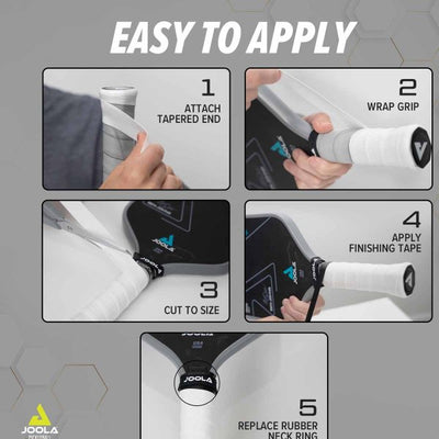 Joola Premium Overgrip Feel-Tec (White)