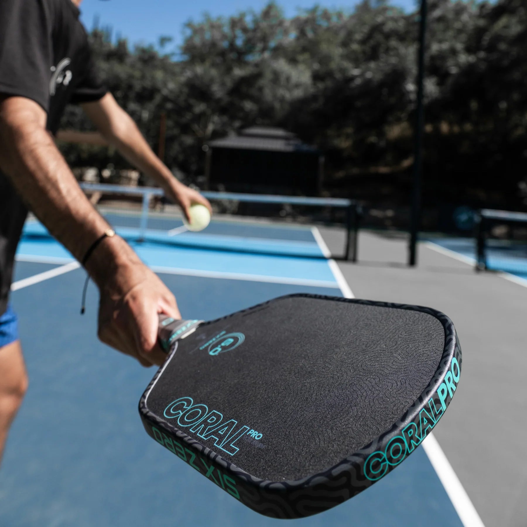 Pickleball Paddle Six Zero Coral Pro RCD-E