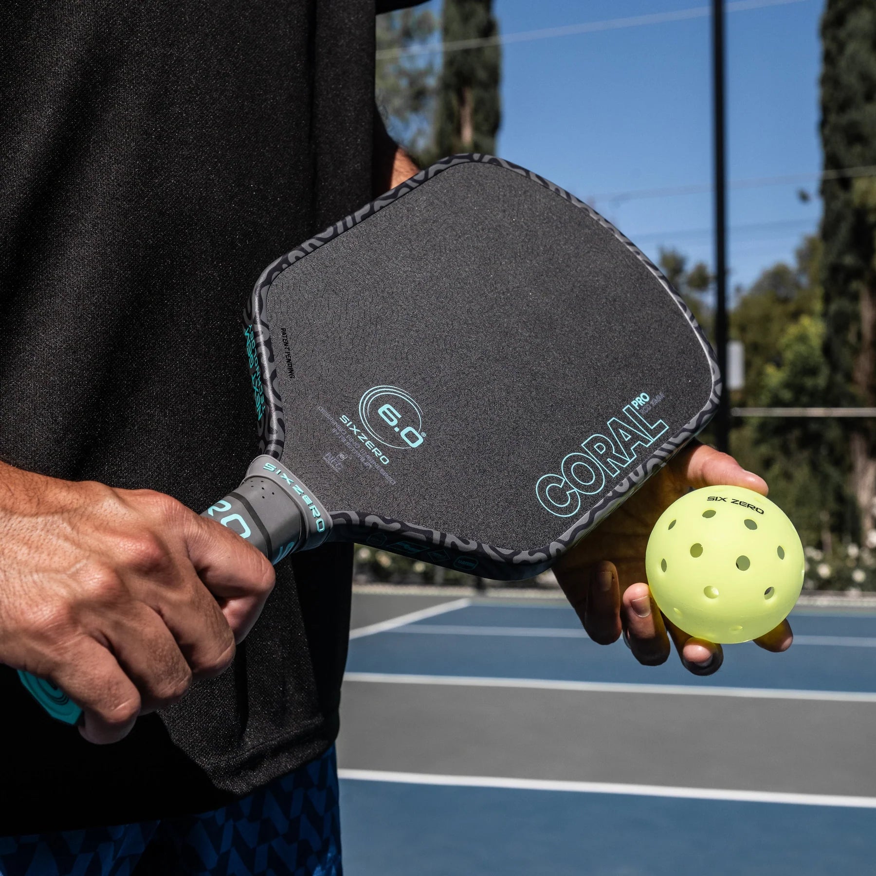 Pickleball Paddle Six Zero Coral Pro RCD-E