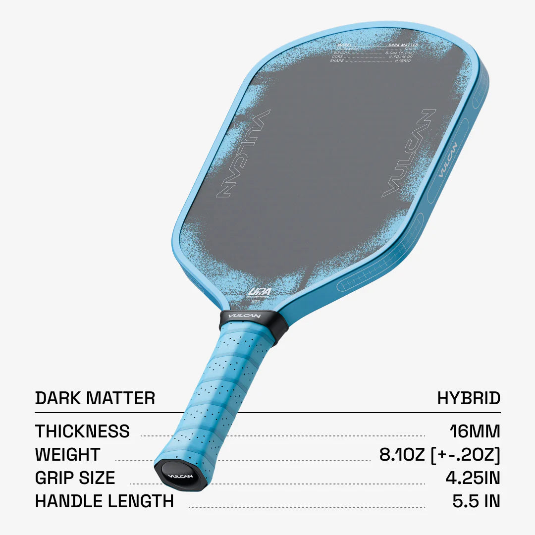 Vulcan Chapter 01 Dark Matter Pickleball Paddle | Hybrids