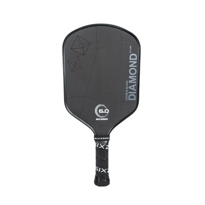 Six Zero Double Black Diamond Control Pickleball Paddle - 16 mm