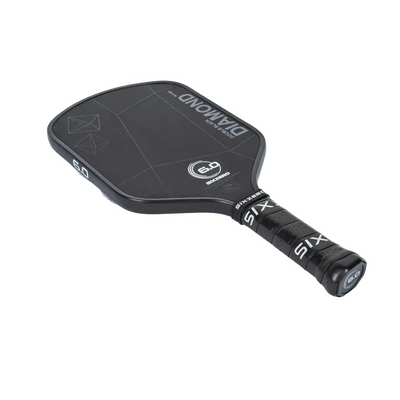Pickleball Six Zero Double Black Diamond Control Paddle - 14 mm