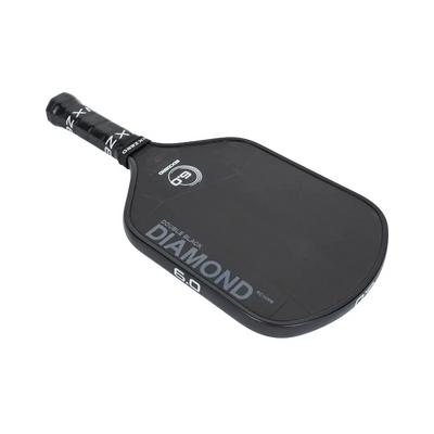 Pickleball Six Zero Double Black Diamond Control Paddle - 14 mm