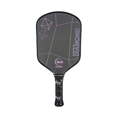 Six Zero Double Black Diamond Control Pickleball Paddle - 16 mm