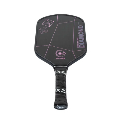 Six Zero Double Black Diamond Control Pickleball Paddle - 16 mm