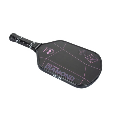 Six Zero Double Black Diamond Control Pickleball Paddle - 16 mm
