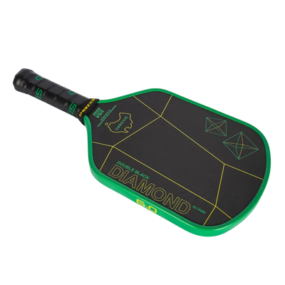 Six Zero Double Black Diamond Control Pickleball Paddle - 16 mm