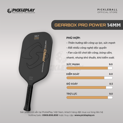 Gearbox Pro Power Integra™ Pickleball Paddle