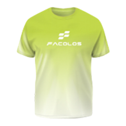 Authentic Facolos Gradient Tee Pickleball Jersey